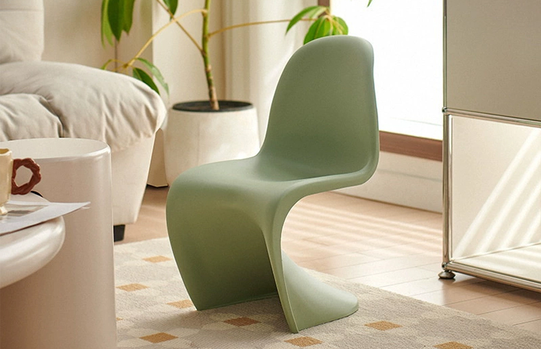 Nordic Modern Mermaid Tail Dining Chair