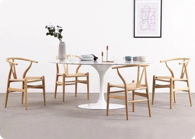 Modern Coffee Dining Chair