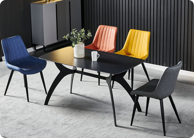 Gold Leg Dining Chair