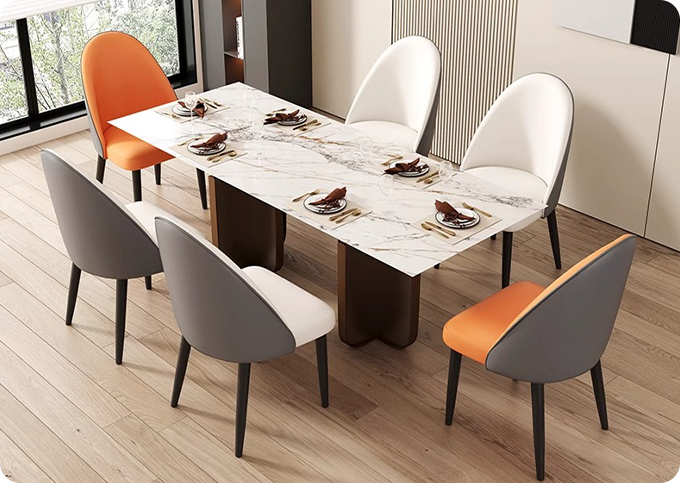 Chic Upholstered Dining Chair