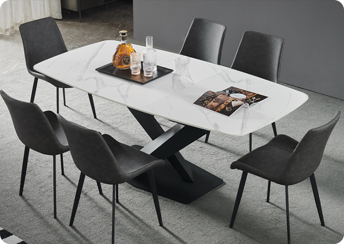 Versatile Leather Dining Chair