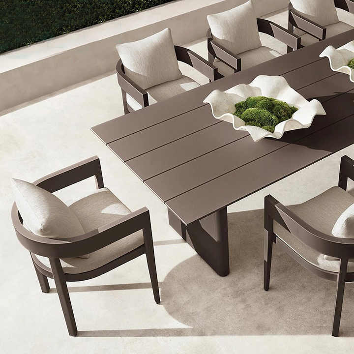 Add Visual Rhythm for Dining Table Chair 