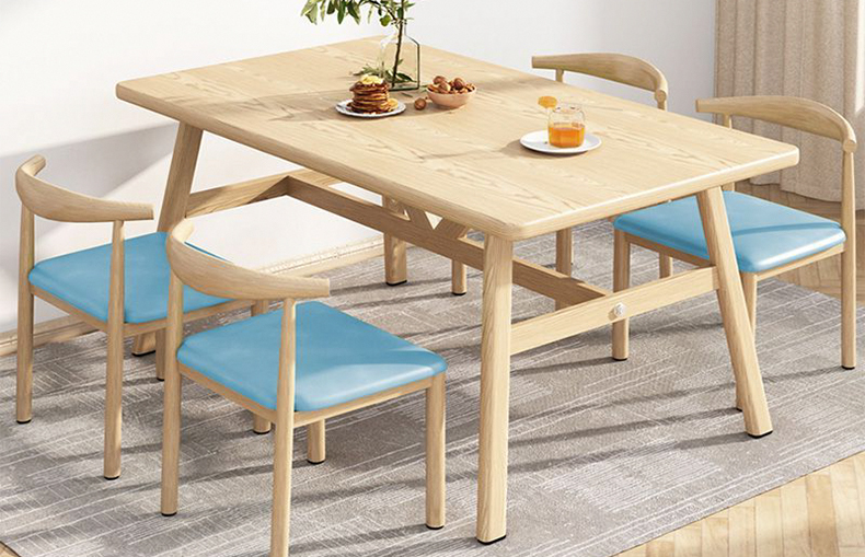 wooden dining table