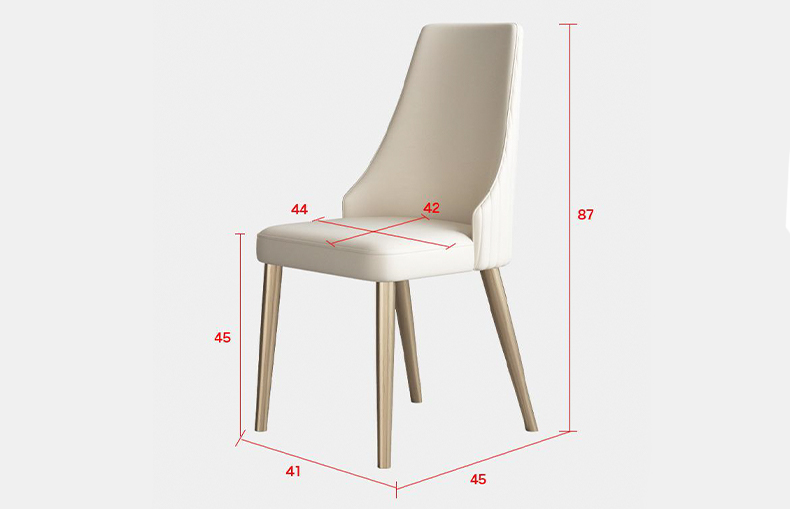 gold leg dining chair 4