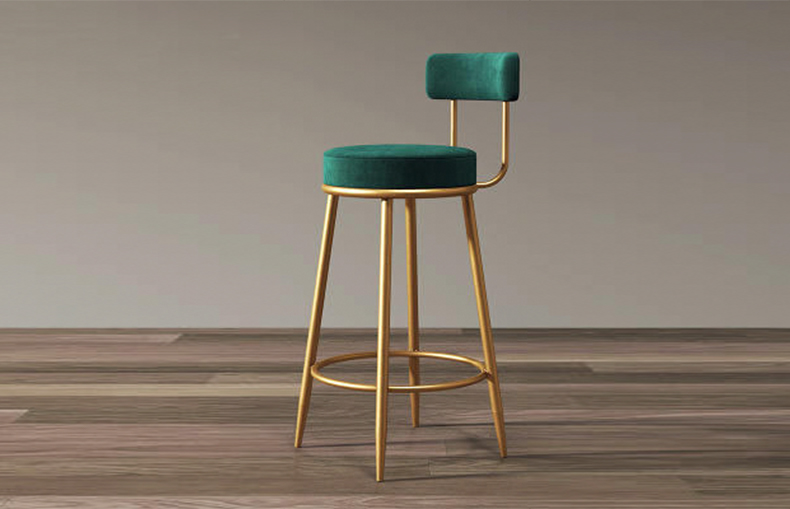 modern metal accent chair