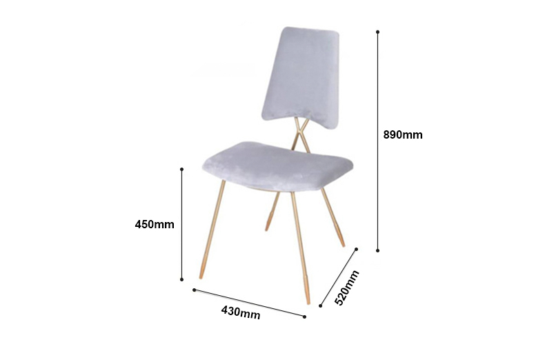 Metal frame soft chair 6