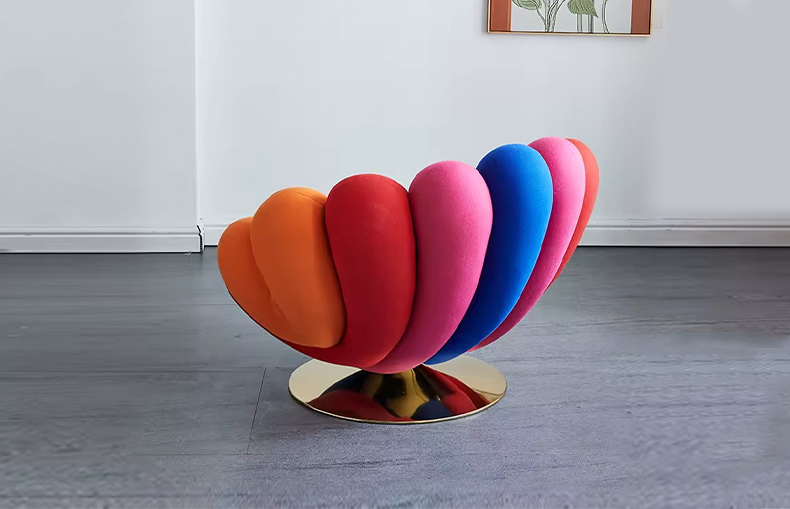 colorful leisure sofa for hotel