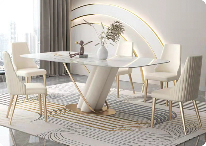 dining chair with metal legs