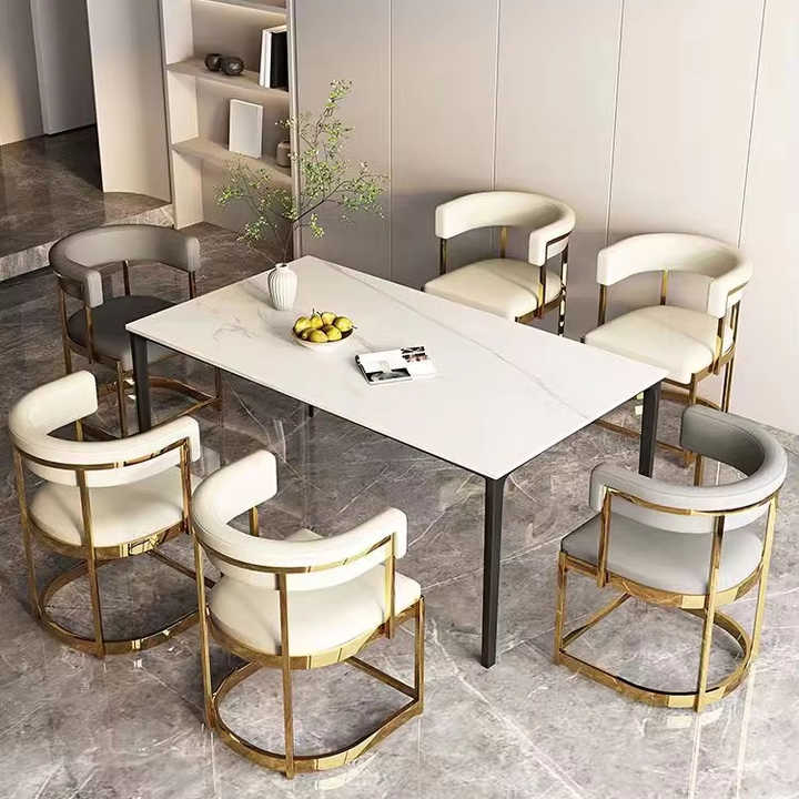 solid wood or metal frames dining chair is one of affordable dining room furniture