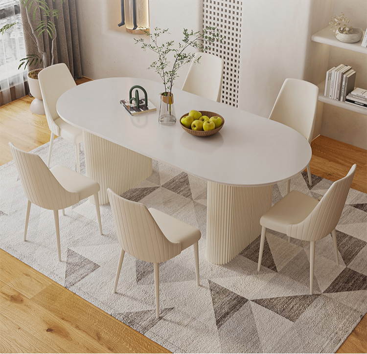Custom Dining Tables with Mixed Materials and Luxury Finishes