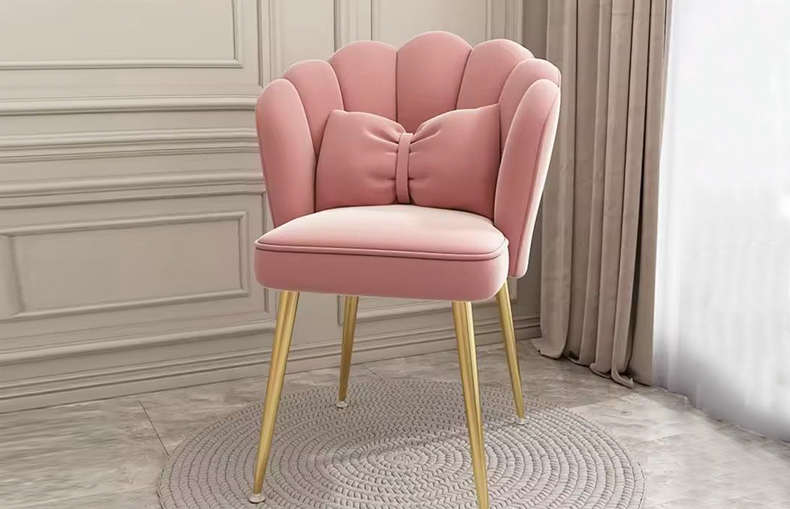 modern butterfly back dining chair