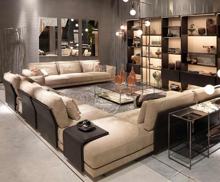 Luxurious furniture for Velvet living room sofas