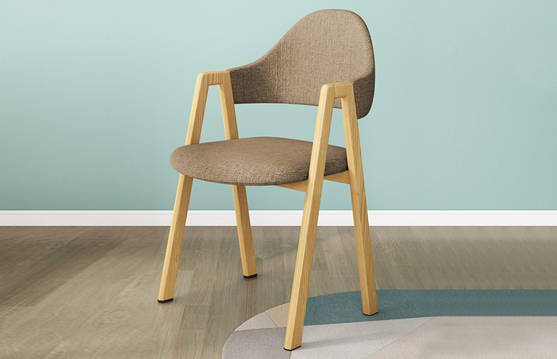 stylish dining chair with cushion