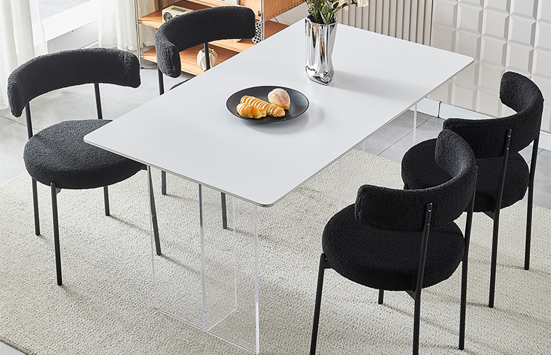 soft upholstered dining chair