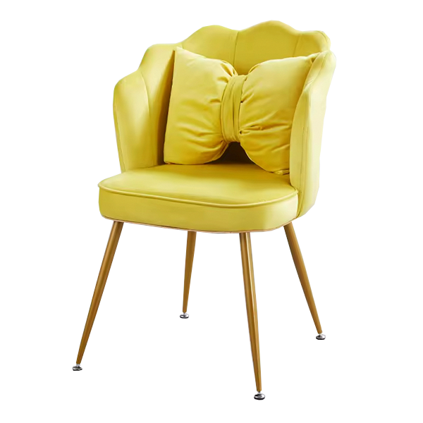 customized velvet dining room chair