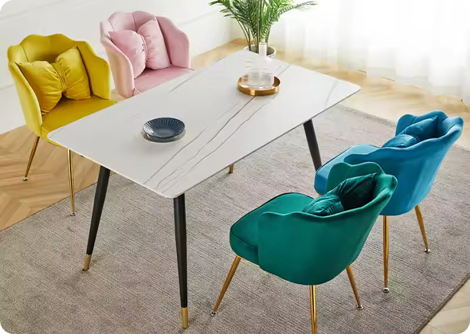 elegant butterfly dining chair