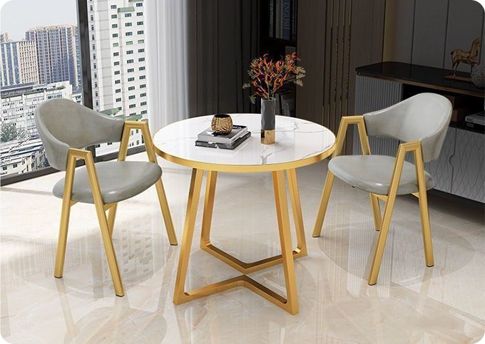light luxury dining chair
