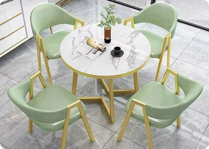 modern velvet dining chair