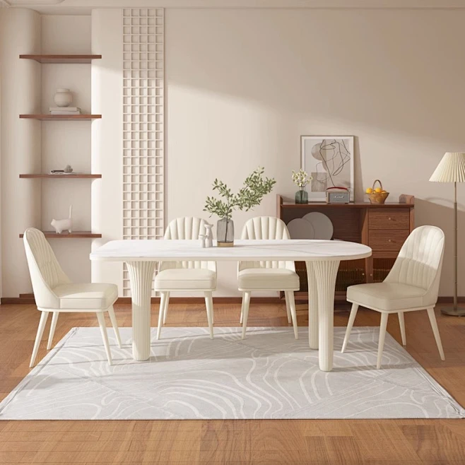 Dining chair cushions are another factor to consider, especially in long dinner settings