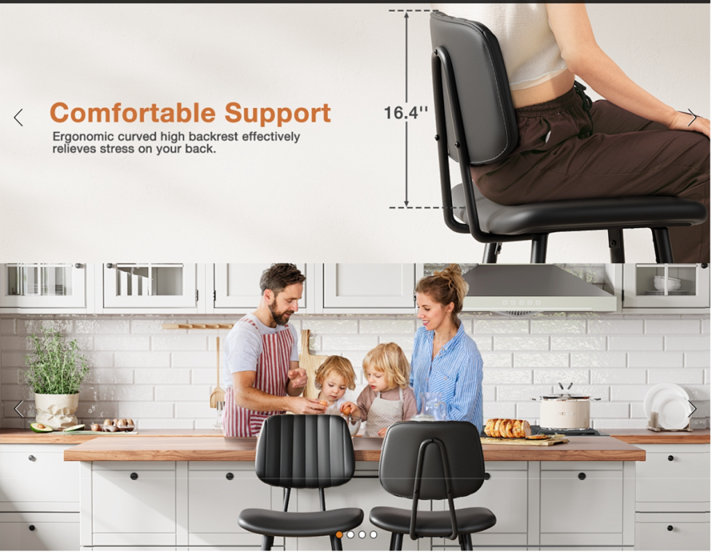 Dining table chair cushions also provide an extra layer of comfort