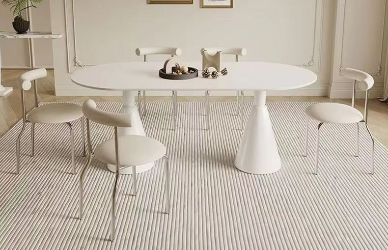 Affordable Irregular Dining Table Sets 2