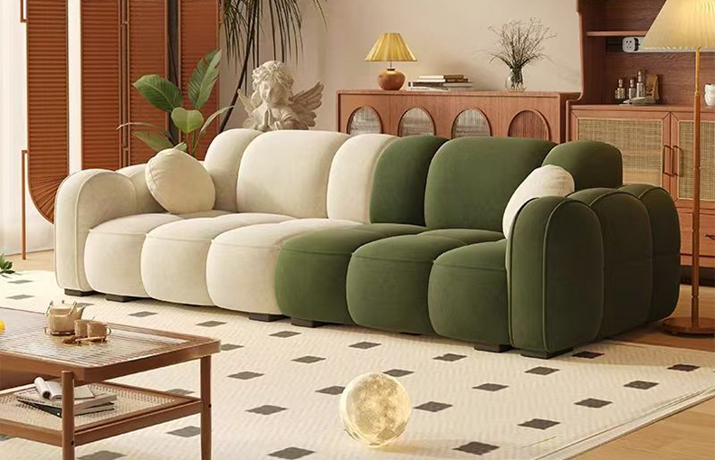 popular and comfortable liiving furniture luxury sofa set