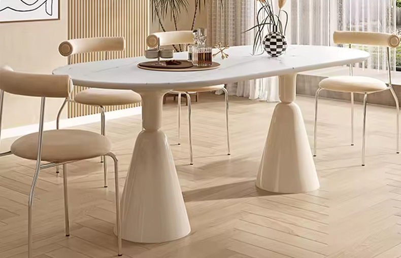 Affordable Irregular Dining Table Sets 1