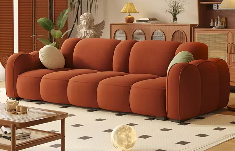 Elegant luxury sofa set for small spaces