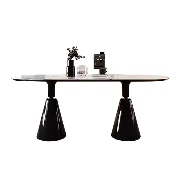 Affordable Irregular Dining Table Customization Ready Dining Furniture