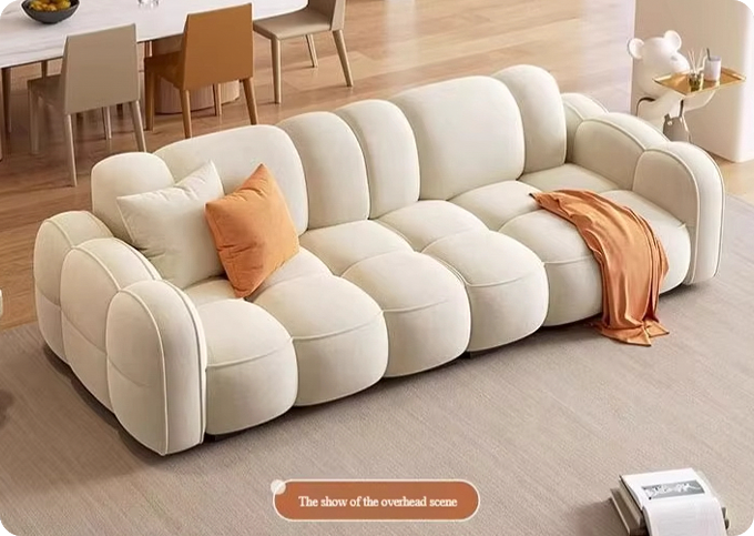 French style velvet luxury sofa set