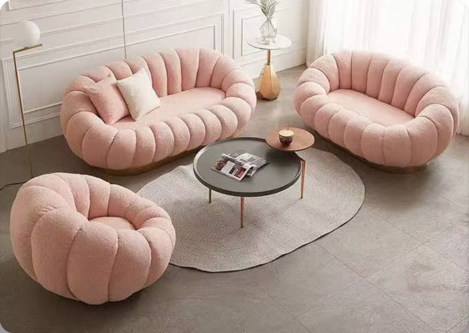 modern cream leisure chair design