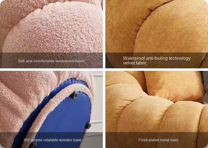 luxury leisure chair with soft cushion